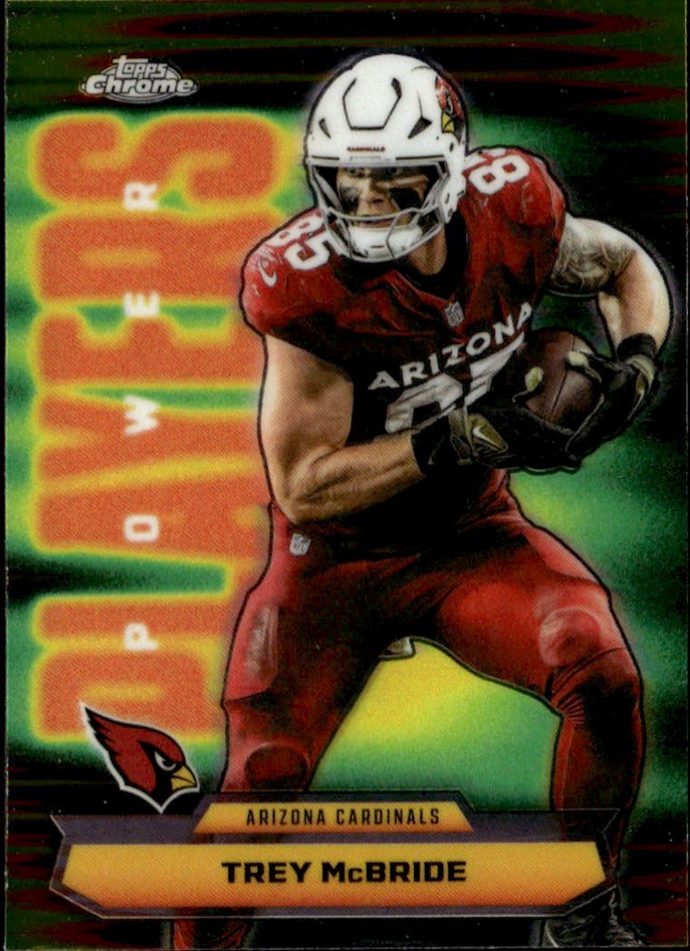 2025 Topps Chrome Trey McBride graded slab