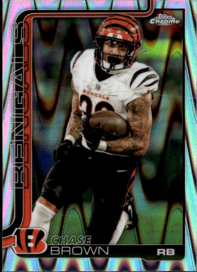 2025 Topps Chrome Chase Brown graded slab