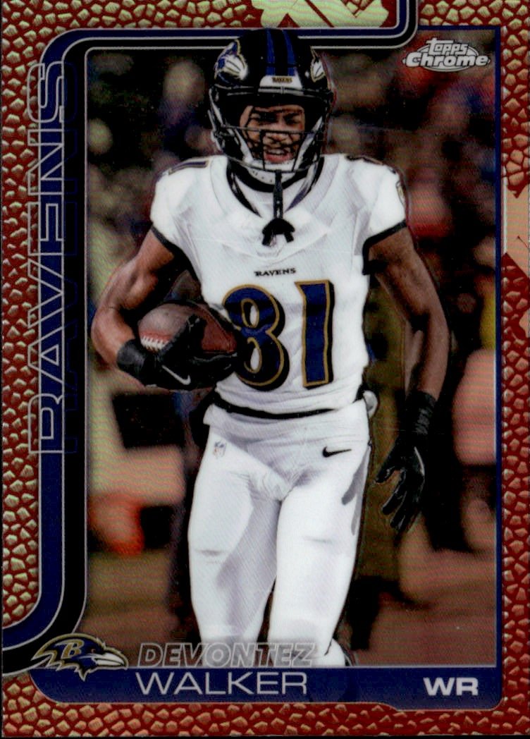 2025 Topps Chrome Devontez Walker graded slab