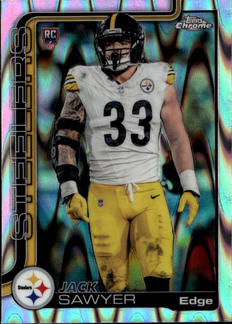 2025 Topps Chrome Jack Sawyer graded slab