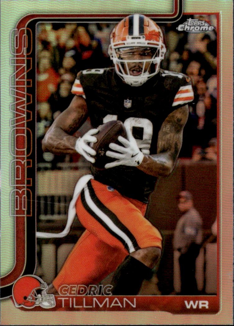 2025 Topps Chrome Cedric Tillman graded slab