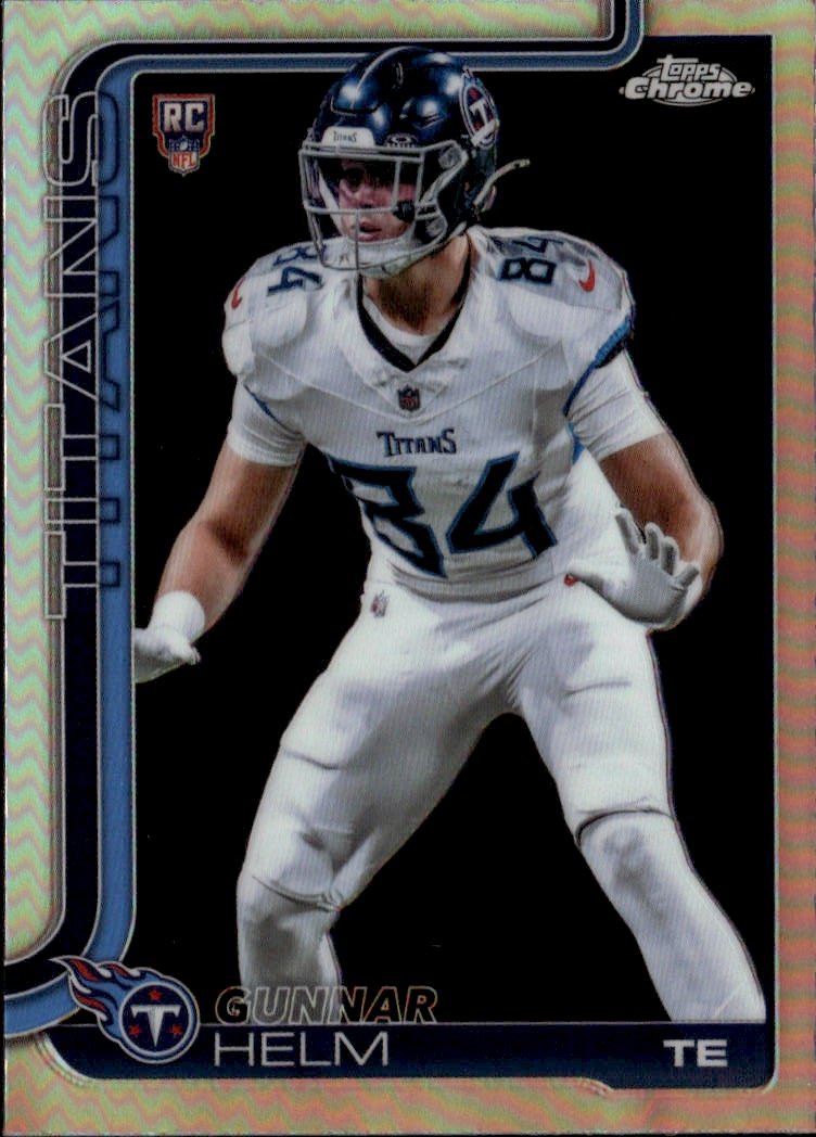 2025 Marvel Topps Chrome Gunnar Helm graded slab