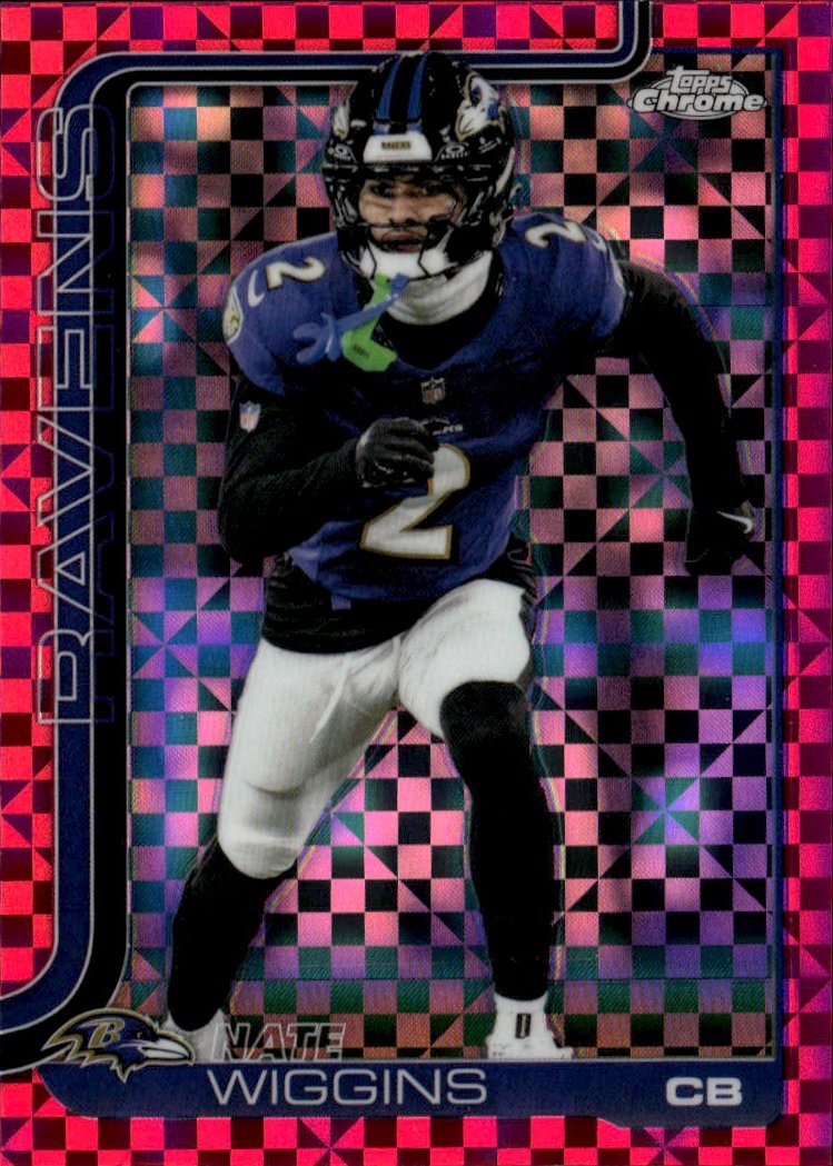 2025 Topps Chrome Nate Wiggins graded slab