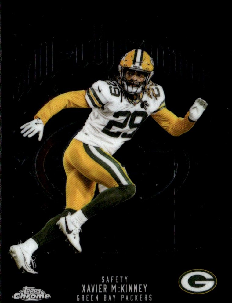 2025 Topps Chrome Xavier McKinney graded slab