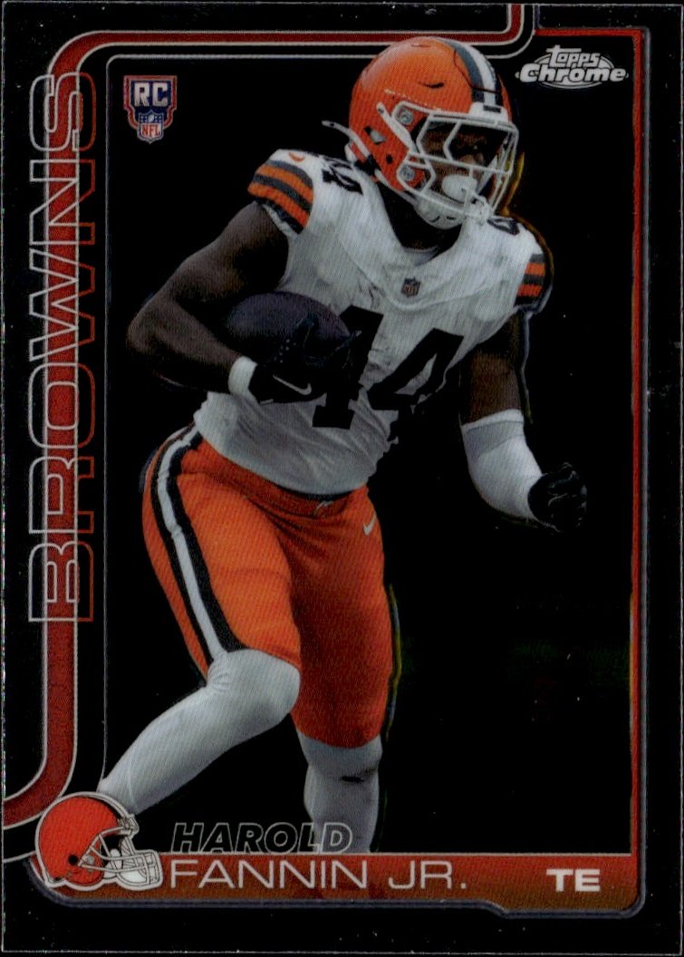 2025 Topps Chrome Harold Fannin Jr. graded slab