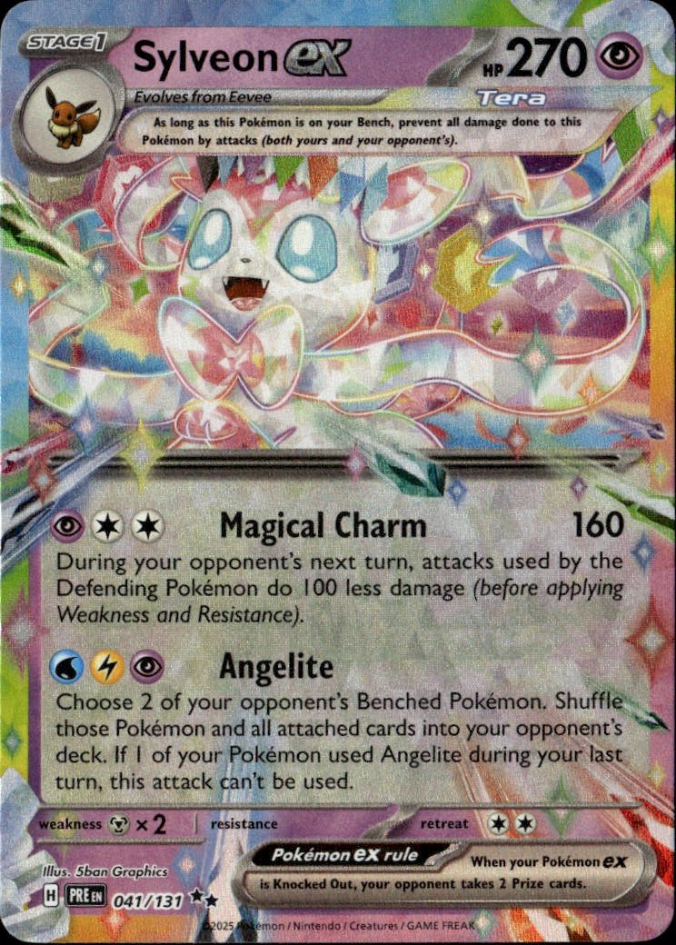 2025 Pokemon Sv SylveonEX graded slab