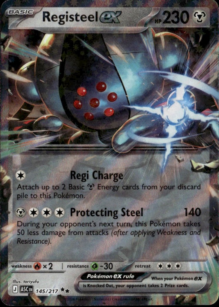 2026 Pokemon Mega Evolution RegisteelEX graded slab