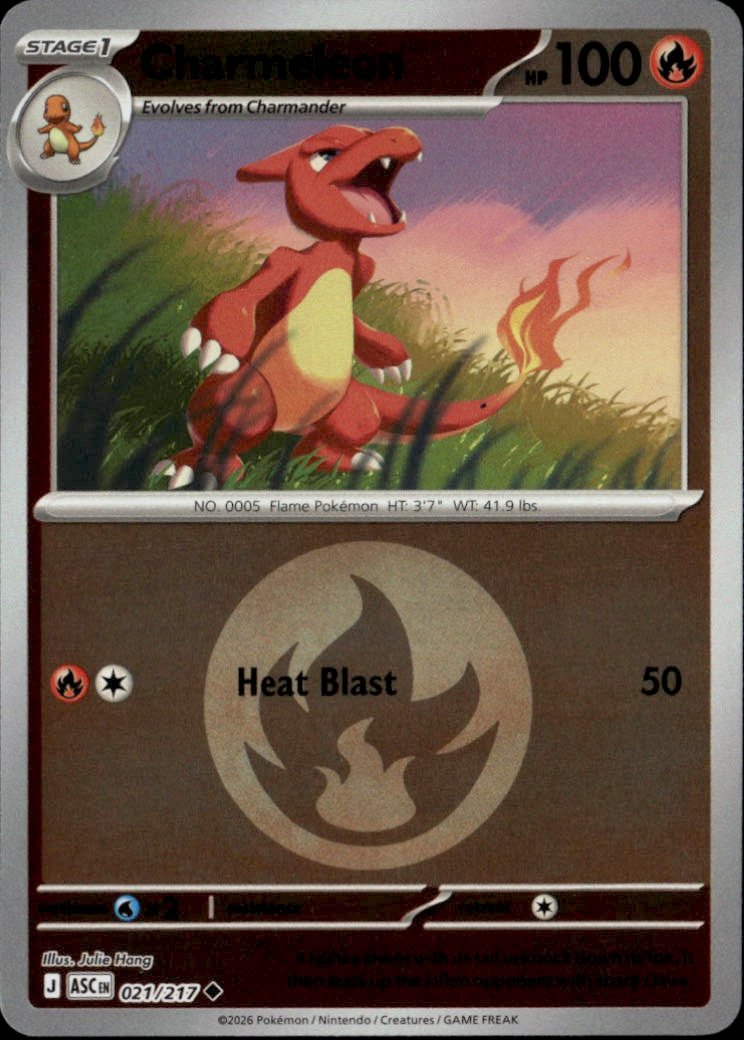 2026 Pokemon Mega Evolution Charmeleon graded slab