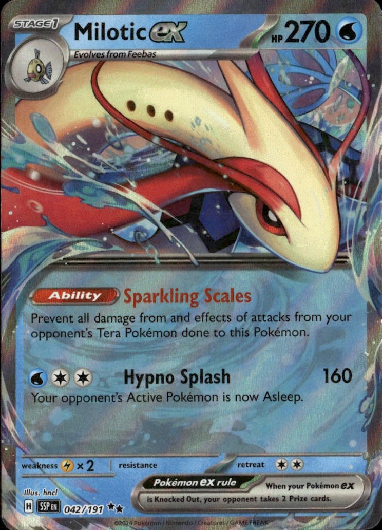 2024 Pokemon Scarlet And Violet MiloticEX graded slab