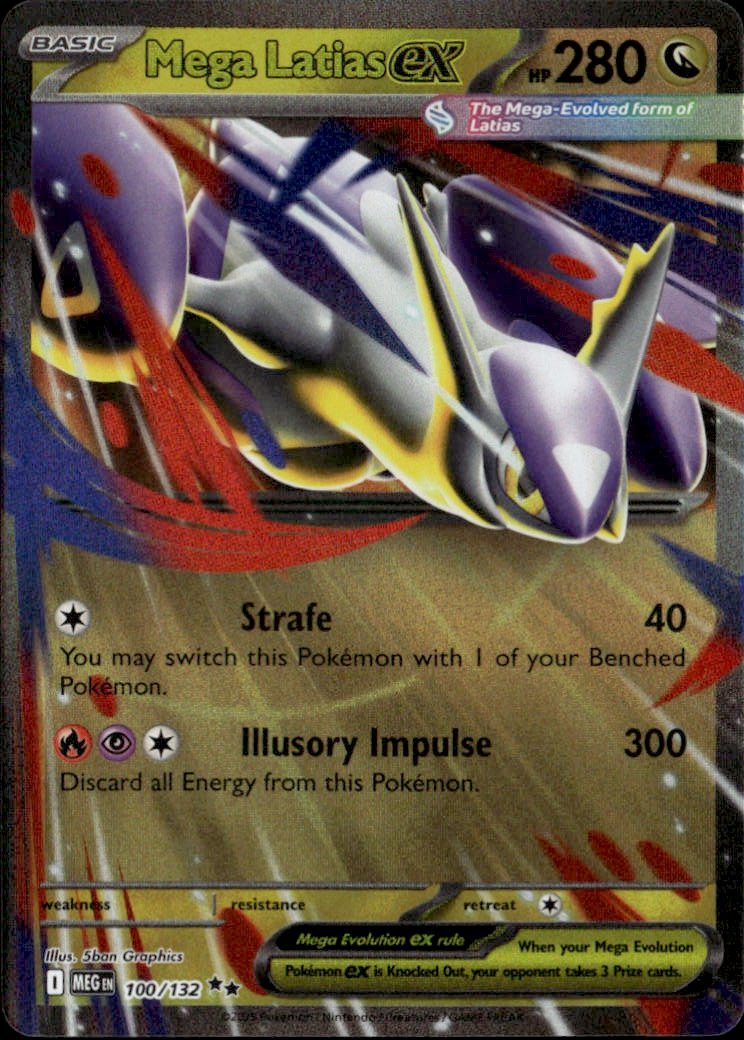 2025 Pokemon Meg Mega Latias Ex graded slab