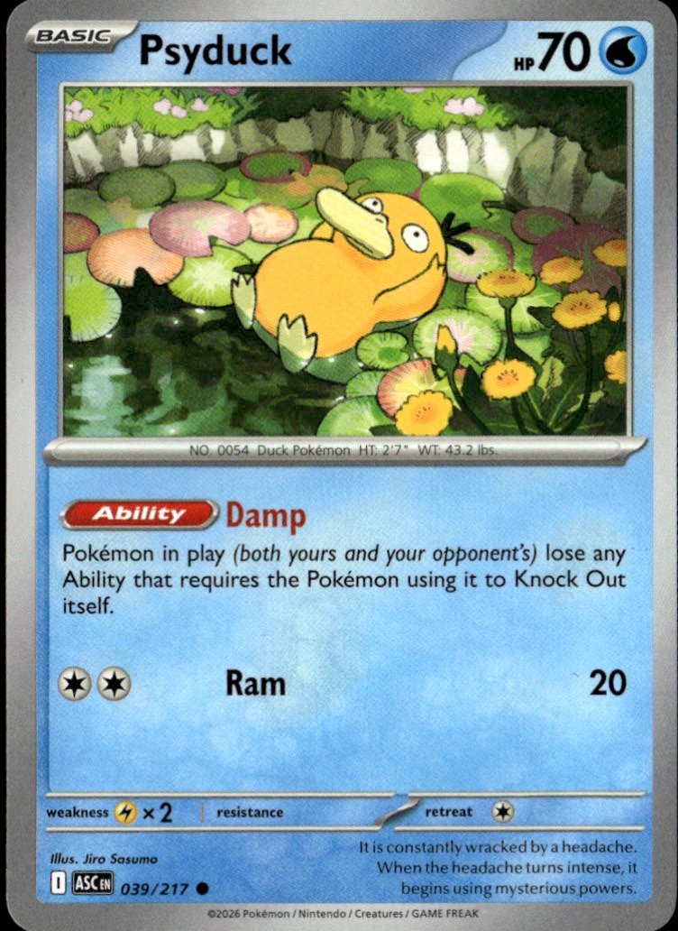 Psyduck graded slab