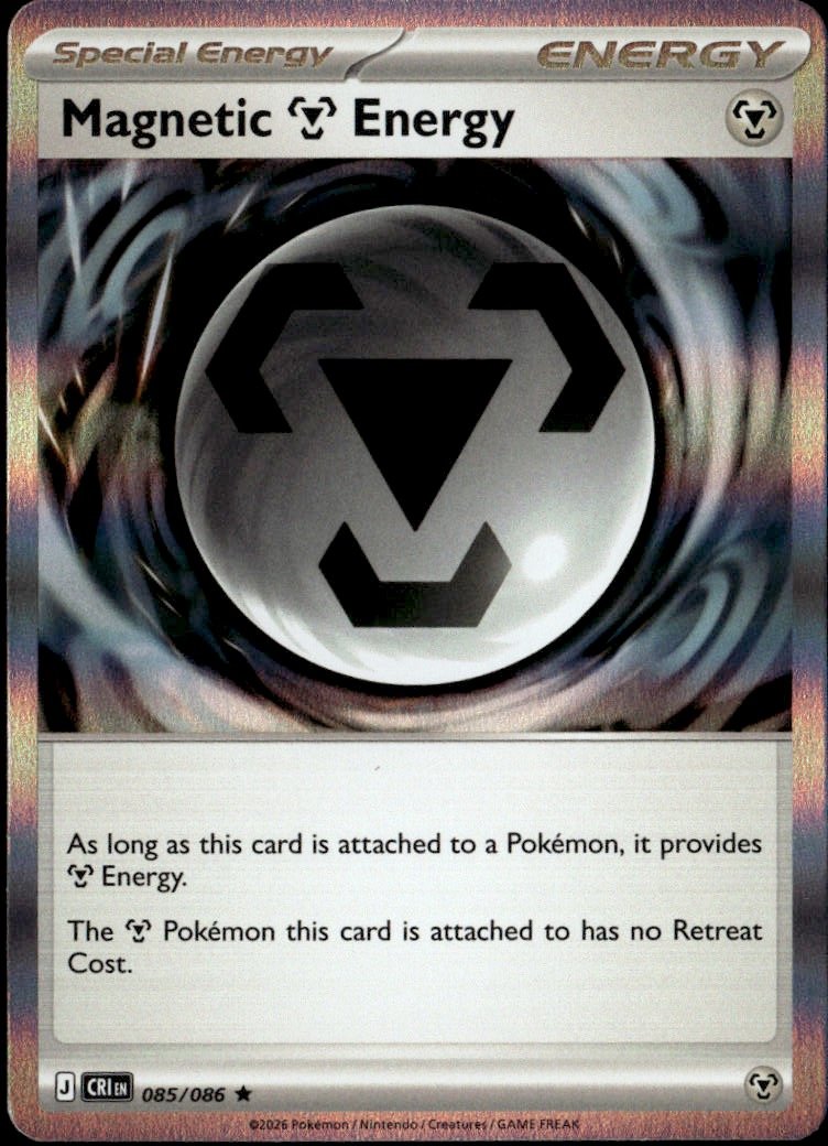 2026 Pokemon Cri Magnetic Energy graded slab