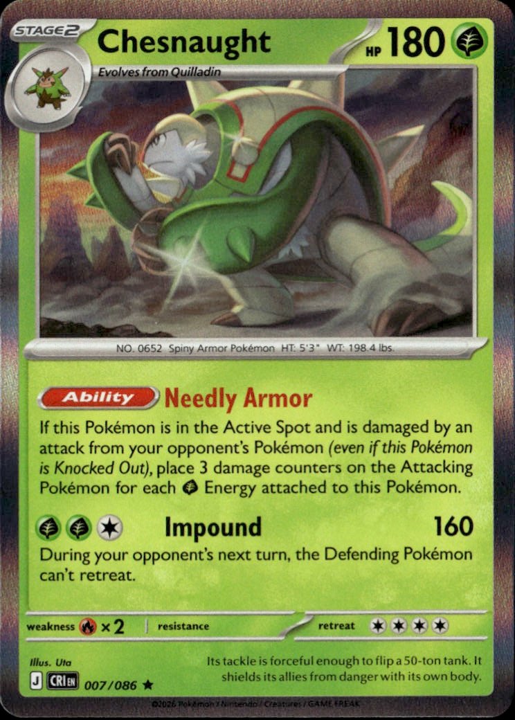Chesnaught graded slab