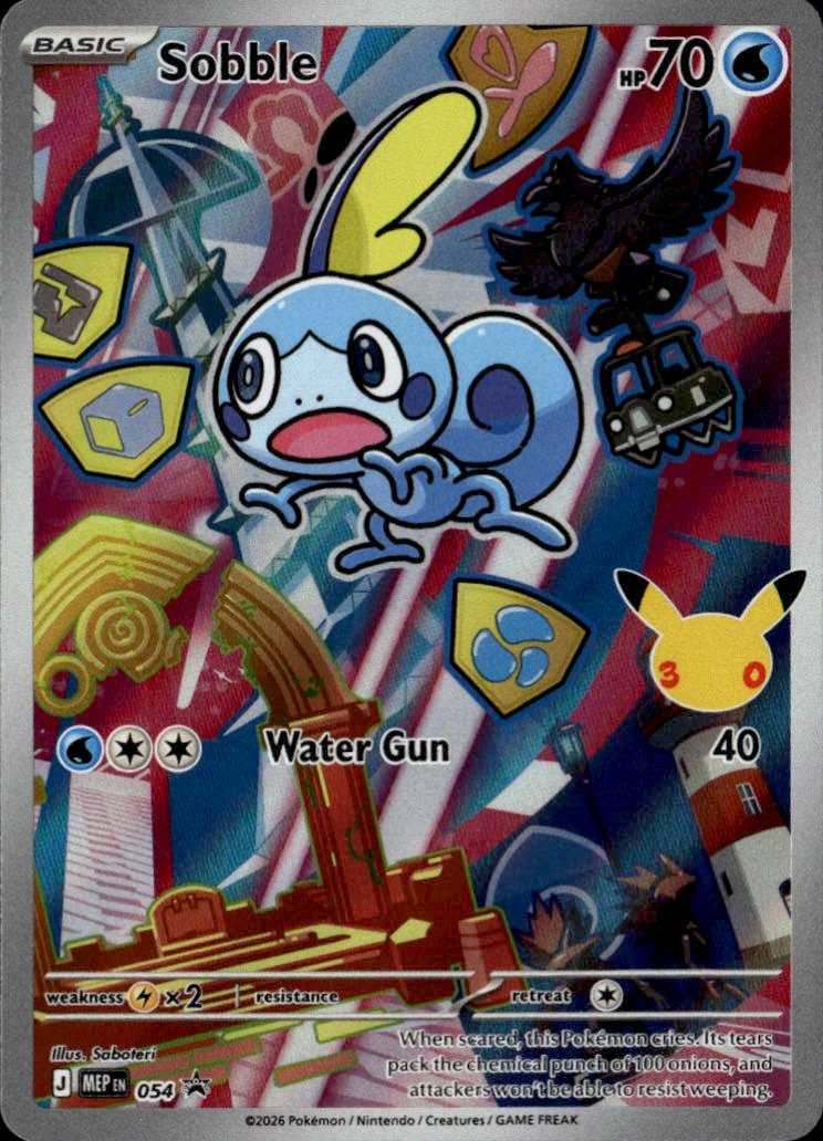 2026 Pokemon Mep Sobble graded slab