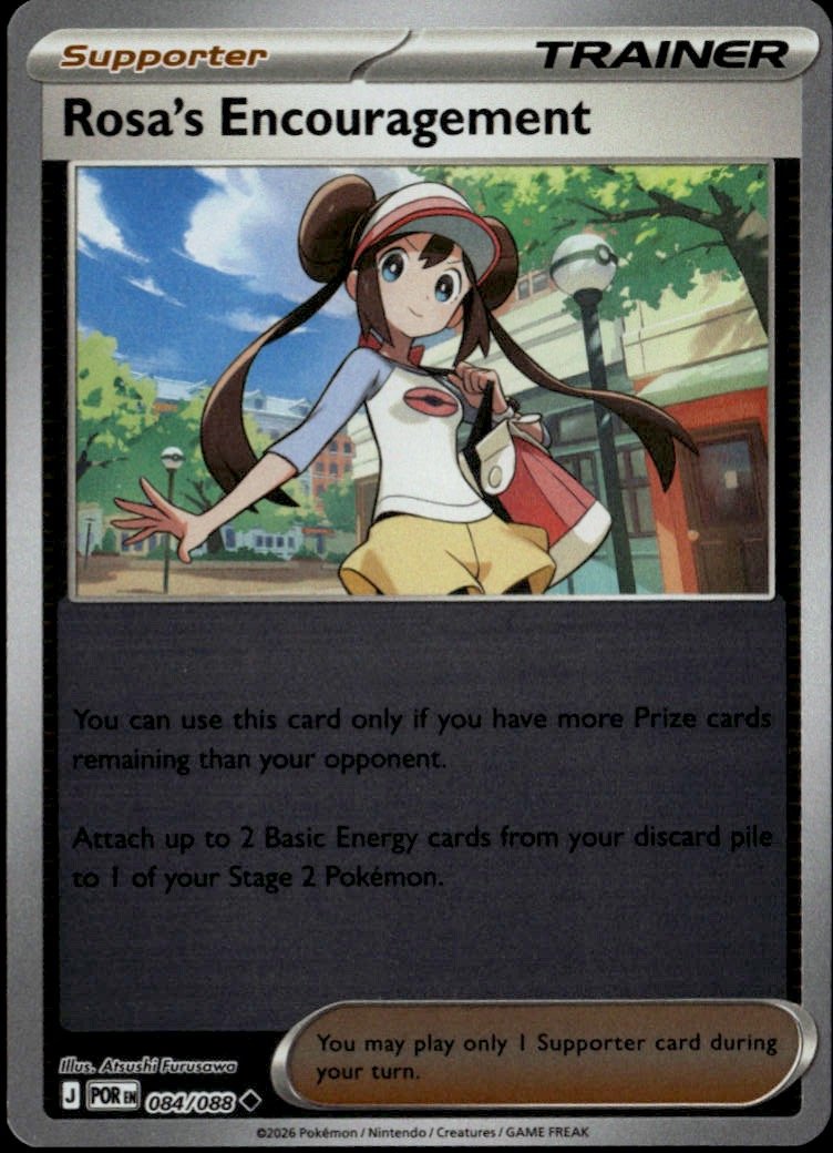 2026 Pokemon Rosa'S Encouragement graded slab
