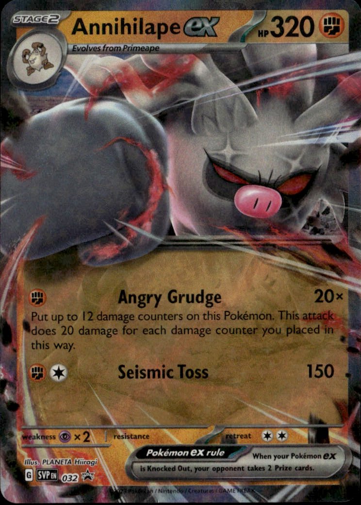 2023 Pokemon Svp Annihilape Ex graded slab