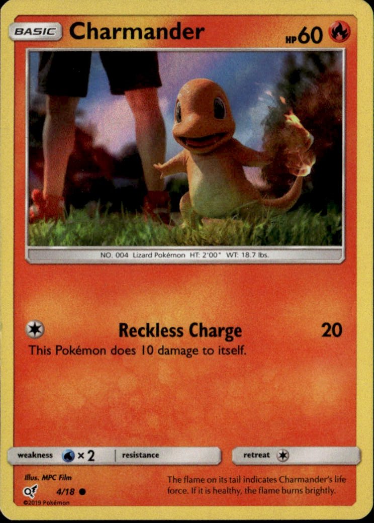 2019 Pokemon Sun And Moon Charmander graded slab