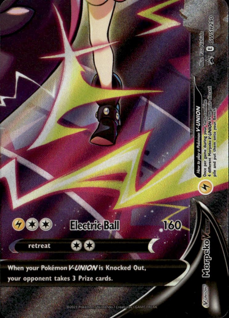 2023 Pokemon Swsh Morpeko V-Union graded slab
