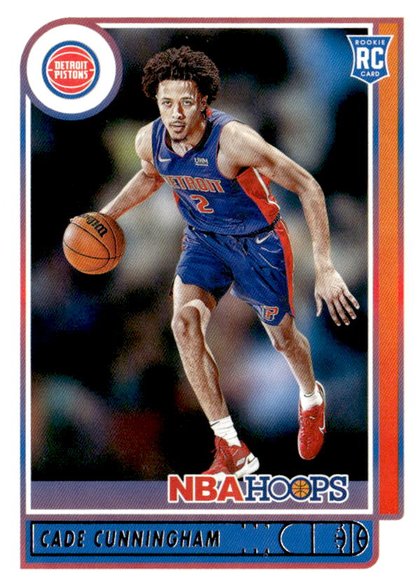 2021 Hoops Cade Cunningham graded slab